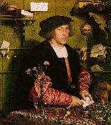 Hans Holbein George Gisze painting